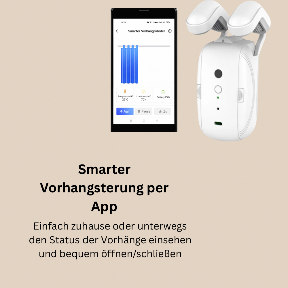 WiFi Curtain Motor – Vorhang automatisch steuern