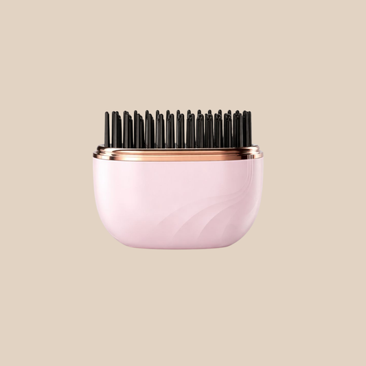 Mini Hair Straightener Brush - Schnelles Glätten & Styling für unterwegs