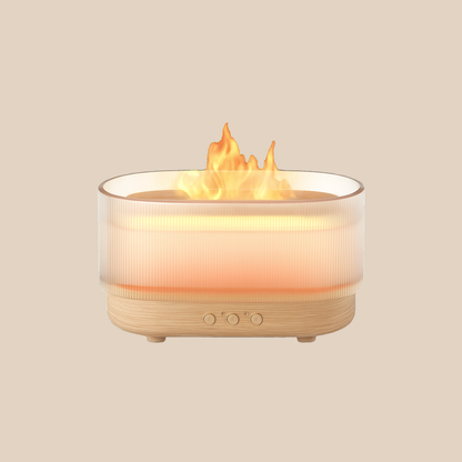 Ultrasonic Flame Humidifier - Ideal für Schlafzimmer & Wohnzimme