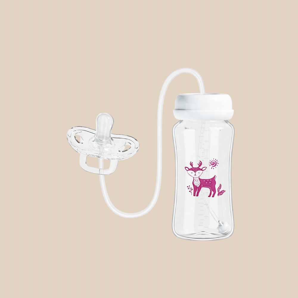 Baby Milk Bottle - Babyflasche mit Trinkschlauch