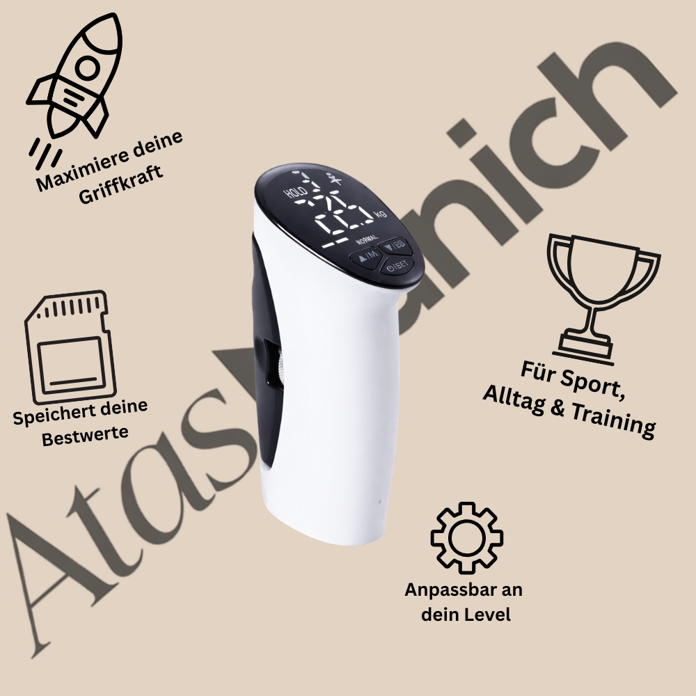 LED Electronic Hand Grip Trainer - Digitaler Handkraft Trainer