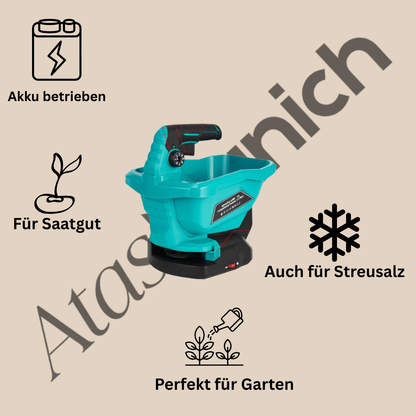 Electric Spreader – kabelloser Dünger- & Saatgutstreuer