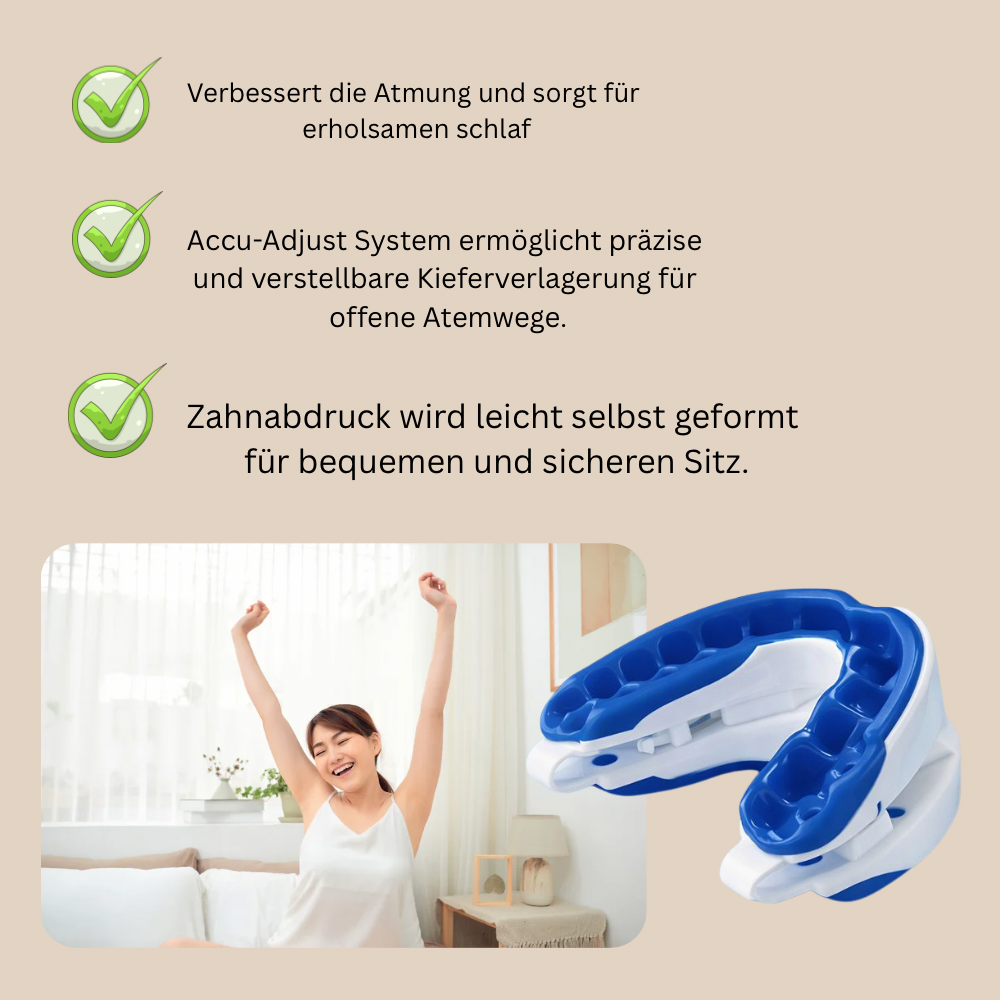Anti Snoring Mouthpiece – reduziert Schnarchen für ruhigen Schlaf