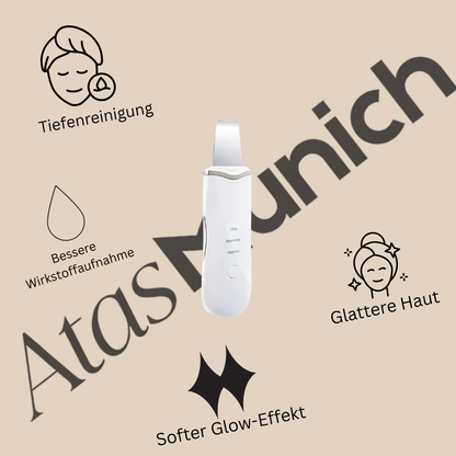 Ultrasonic Skin Scrubber - Tiefenreinigung & Gesichtspeeling