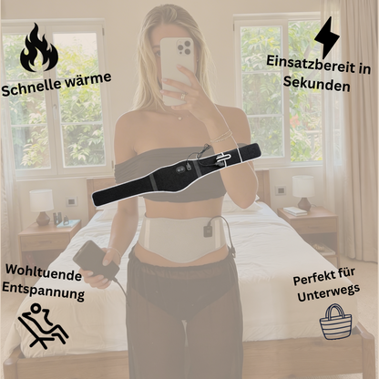 USB Heated Therapy Wrap - Elektrischer Heizgürtel Wärmeband