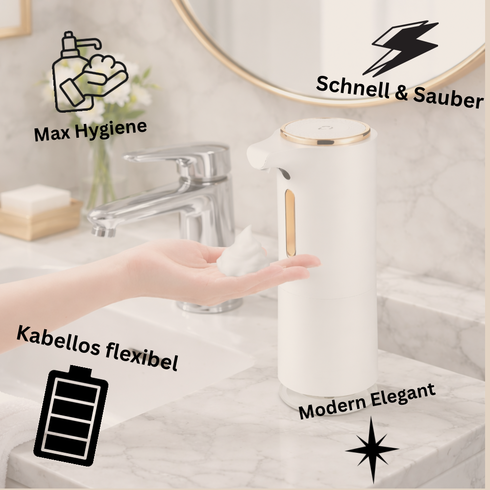 Automatic Foam Soap Dispenser - Berührungslos & Elegant