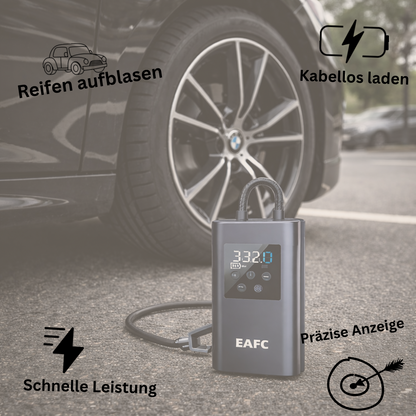 Portable Tire Inflator 150 PSI – pumpt Reifen schnell und einfach auf