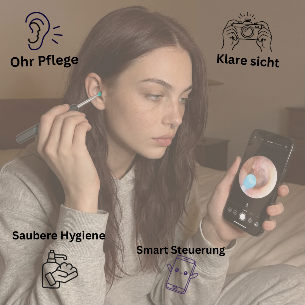 Smart Ear Wax Cleaner – Ohrreiniger mit Kamera