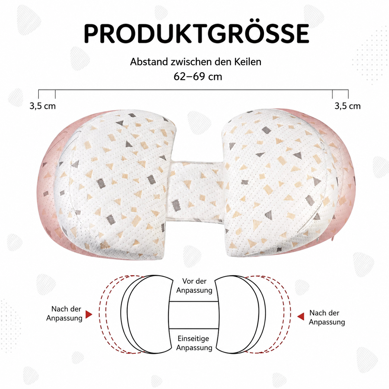 Maternity Support Pillow – entlastet Rücken und Bauch