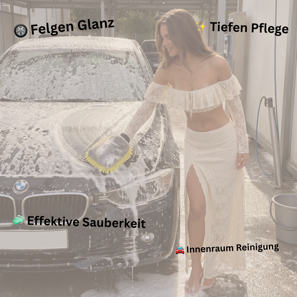 Multi Purpose Cleaning Brushes - Auto-Pflegeset für Felgen, Sitze & Cockpit