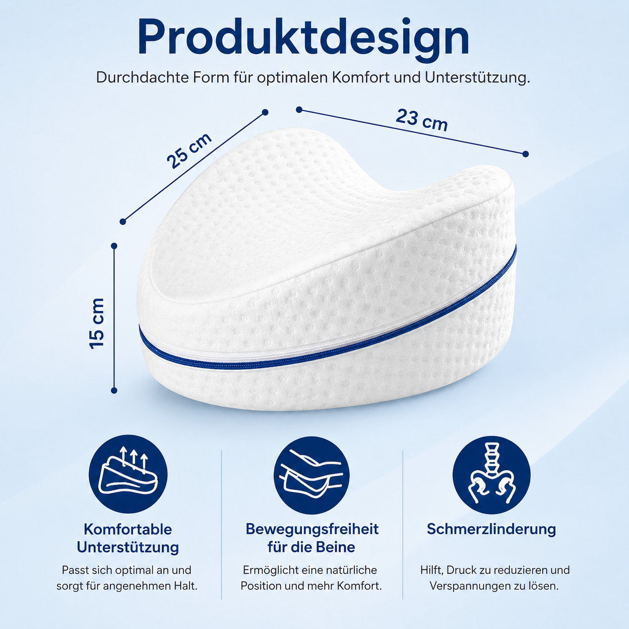 SleepAlign™ Leg Cushion – Für bessere Schlafhaltung & weniger Beinschmerzen
