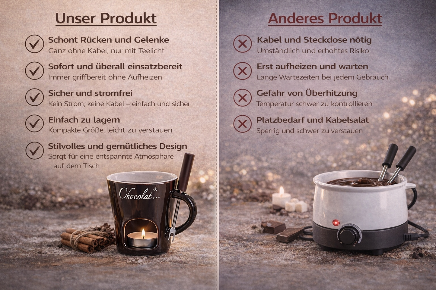 Chocolate Sauce Server - Zum Dosieren von Soßen