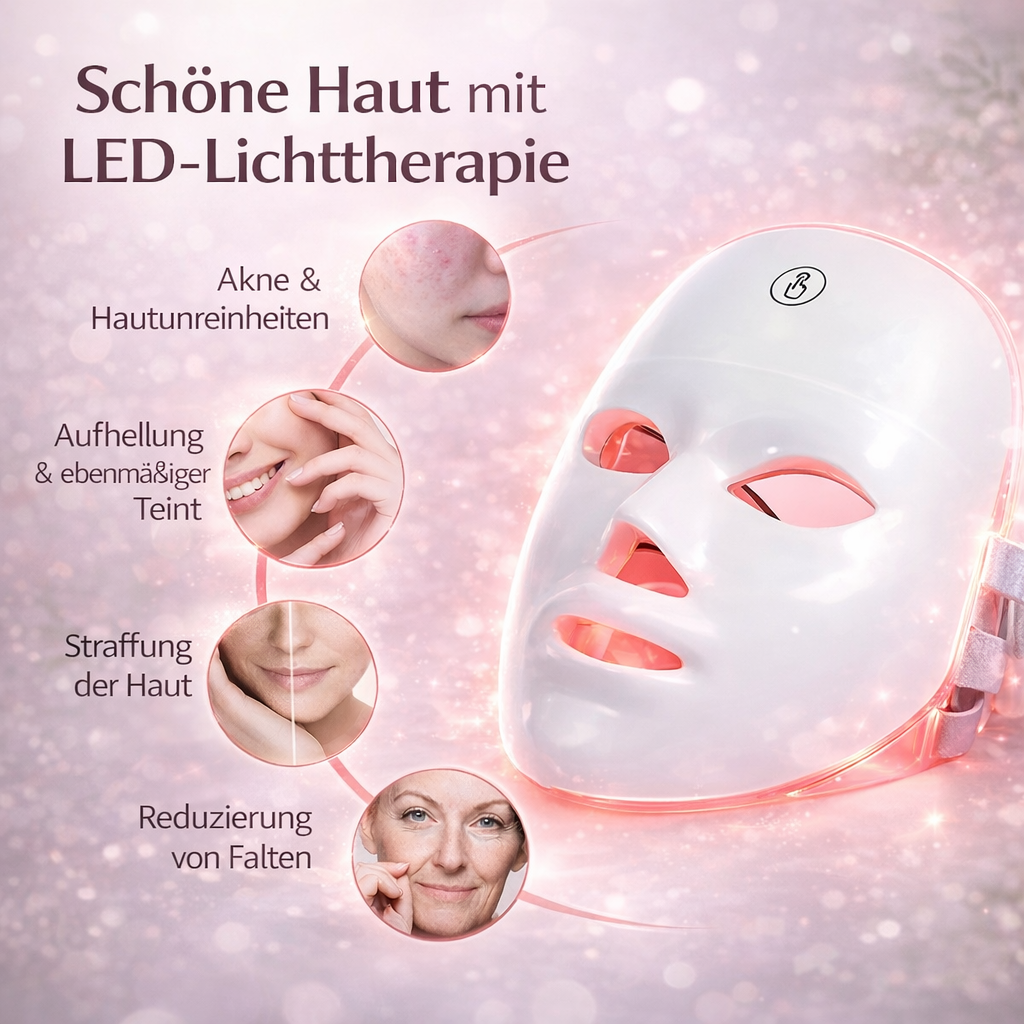 LED Therapy Mask - 7 Farben Gesichtsmaske