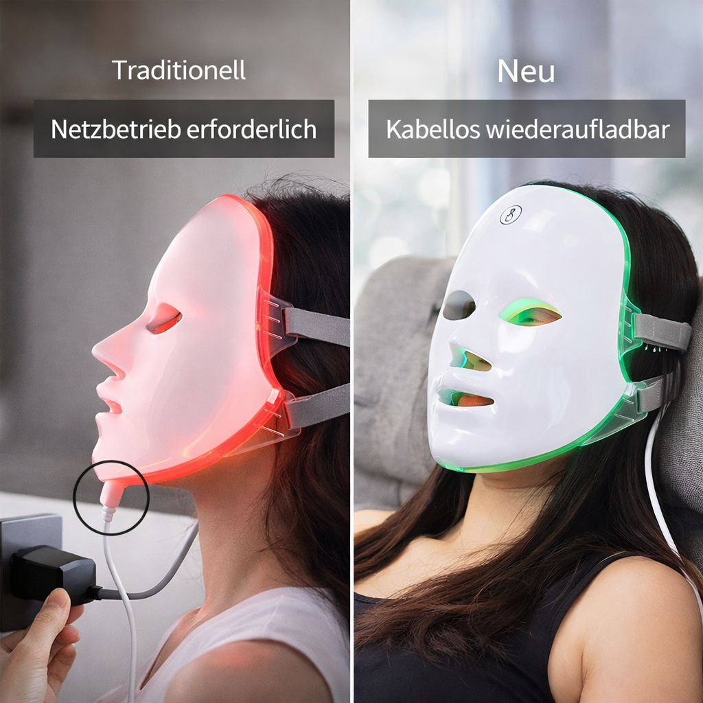 LED Therapy Mask - 7 Farben Gesichtsmaske