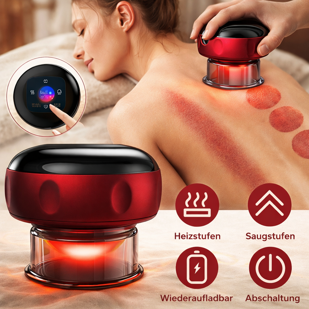 Electric Cupping Device - Schröpfgerät gegen Verspannungen