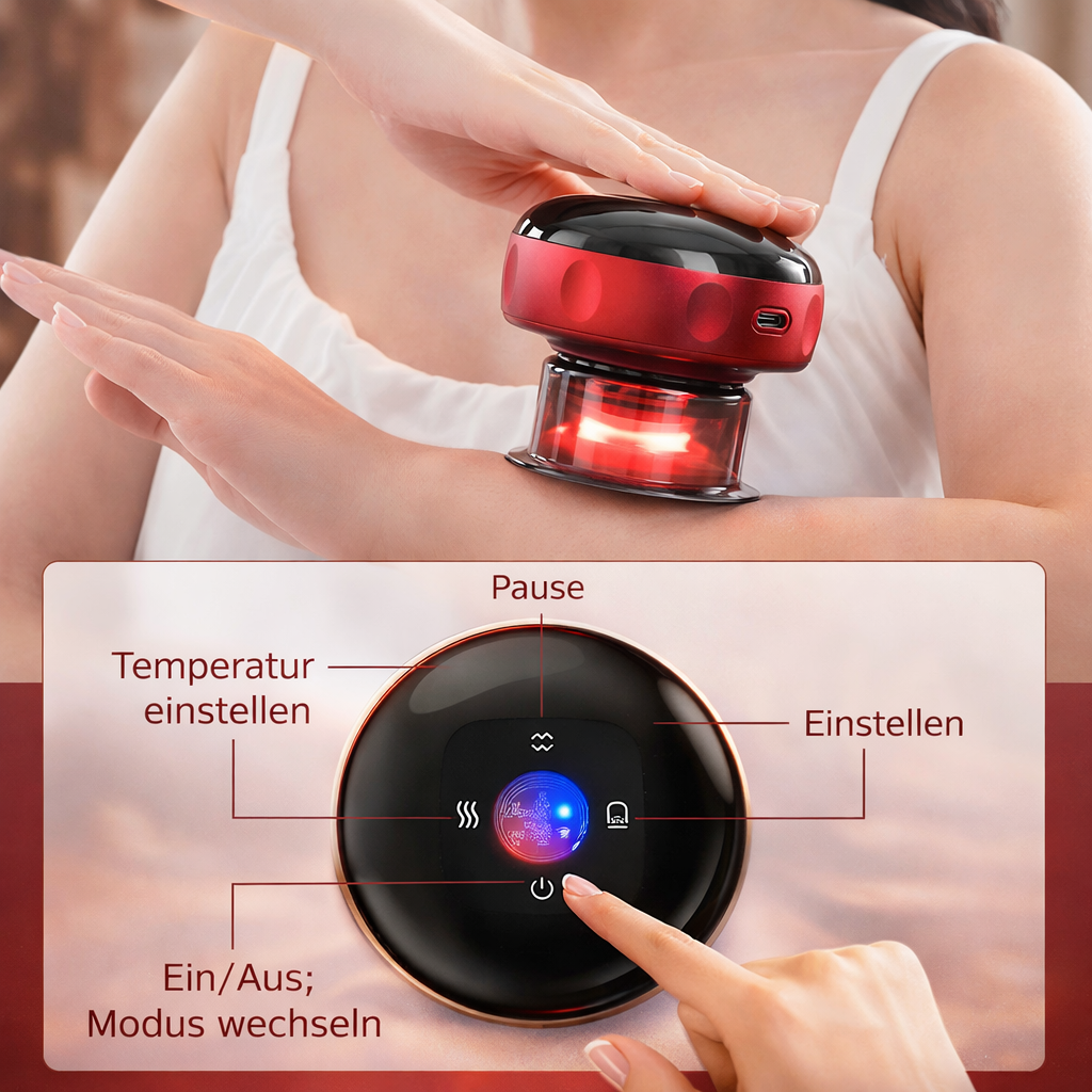 Electric Cupping Device - Schröpfgerät gegen Verspannungen