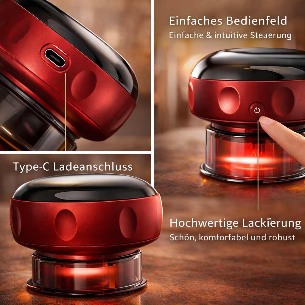 Electric Cupping Device - Schröpfgerät gegen Verspannungen