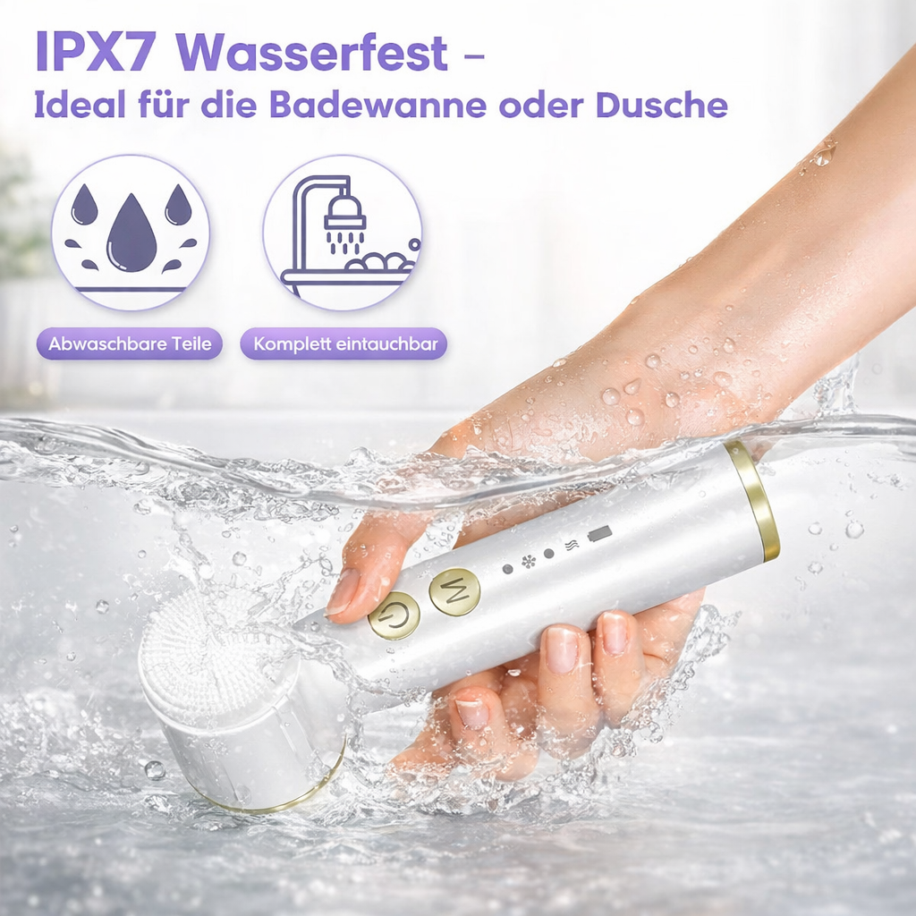 Electric Facial Cleansing Brush – Elektrische Gesichtsreinigungsbürste