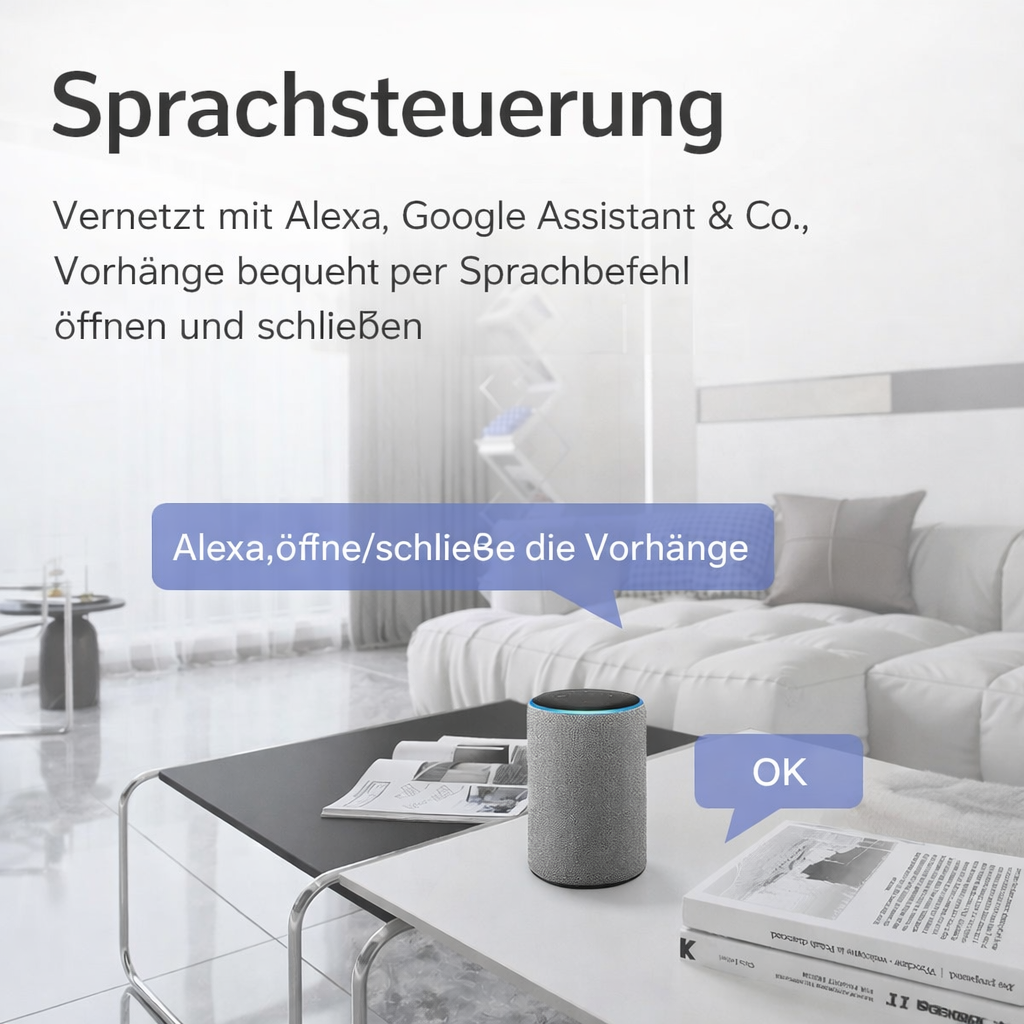 WiFi Curtain Motor – Vorhang automatisch steuern