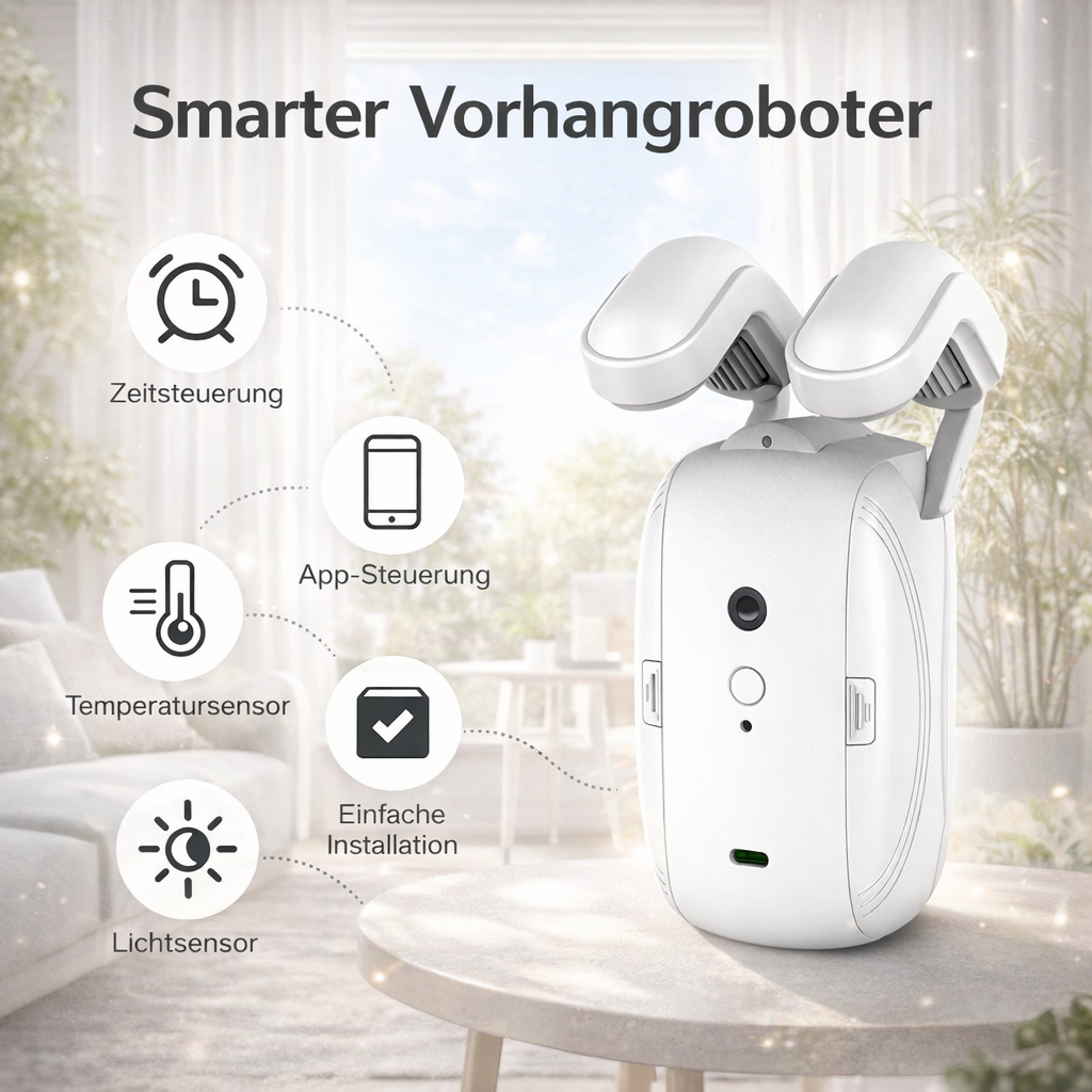 WiFi Curtain Motor – Vorhang automatisch steuern