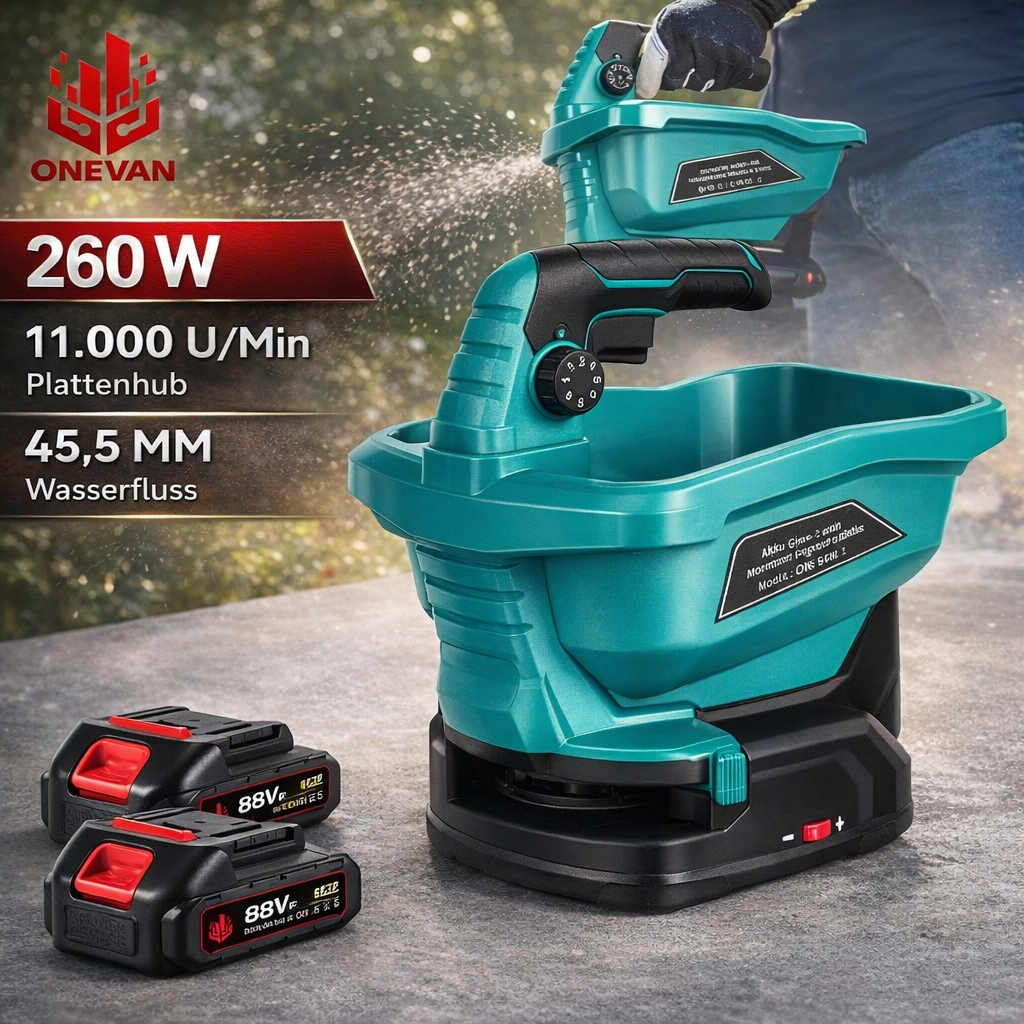 Electric Spreader – kabelloser Dünger- & Saatgutstreuer