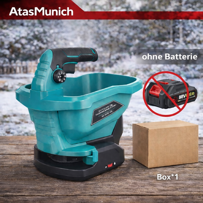 Electric Spreader – kabelloser Dünger- & Saatgutstreuer