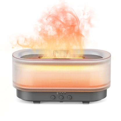 Ultrasonic Flame Humidifier - Ideal für Schlafzimmer & Wohnzimme