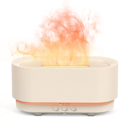 Ultrasonic Flame Humidifier - Ideal für Schlafzimmer & Wohnzimme