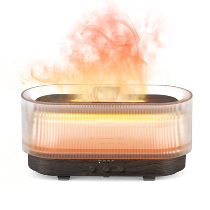 Ultrasonic Flame Humidifier - Ideal für Schlafzimmer & Wohnzimme