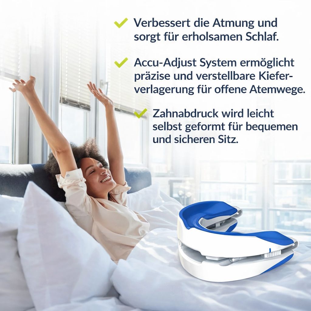 Anti Snoring Mouthpiece – reduziert Schnarchen für ruhigen Schlaf