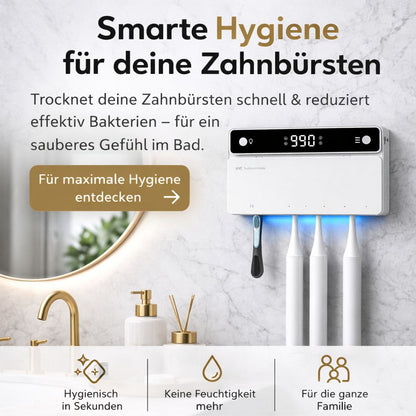 Smart Toothbrush Holder - Schnelltrocknung & Hygiene